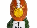 #1 Dad Football Stand
